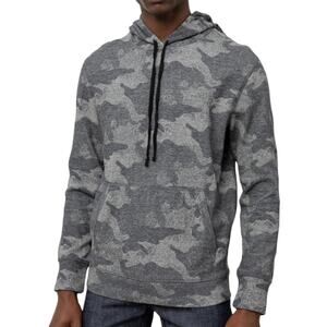 Rails Blue Navy Gray Camouflage Magnuss Hoodie Hooded Sweatshirt Size L NEW Tags